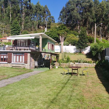 Villa Casa A Pie De Playa De Carino Doninos Ferrol Exterior foto