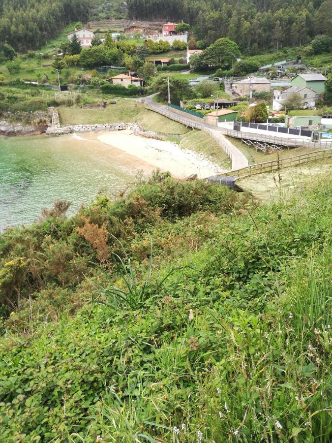 Villa Casa A Pie De Playa De Carino Doninos Ferrol Exterior foto
