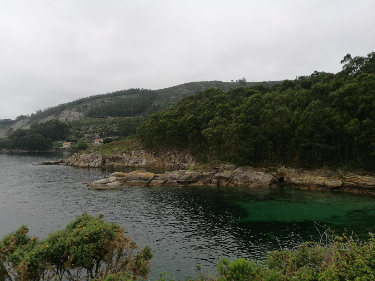 Villa Casa A Pie De Playa De Carino Doninos Ferrol Exterior foto