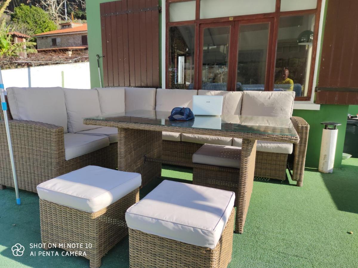 Villa Casa A Pie De Playa De Carino Doninos Ferrol Exterior foto