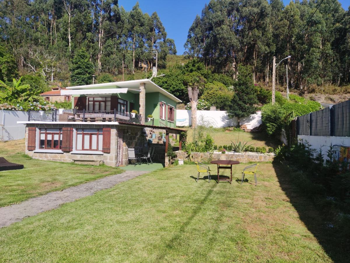 Villa Casa A Pie De Playa De Carino Doninos Ferrol Exterior foto