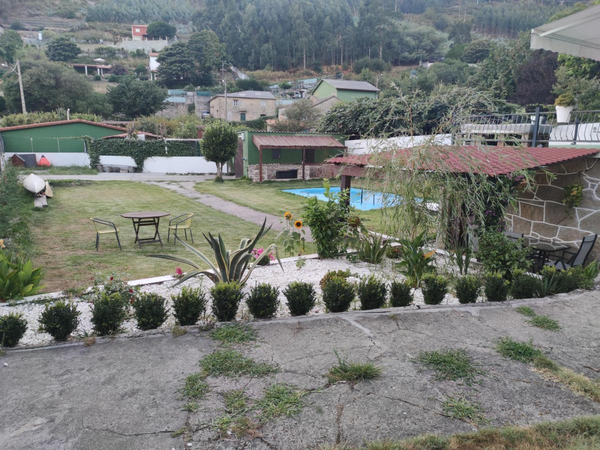 Villa Casa A Pie De Playa De Carino Doninos Ferrol Exterior foto
