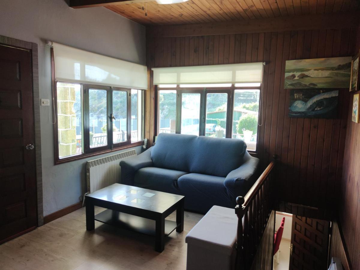 Villa Casa A Pie De Playa De Carino Doninos Ferrol Exterior foto